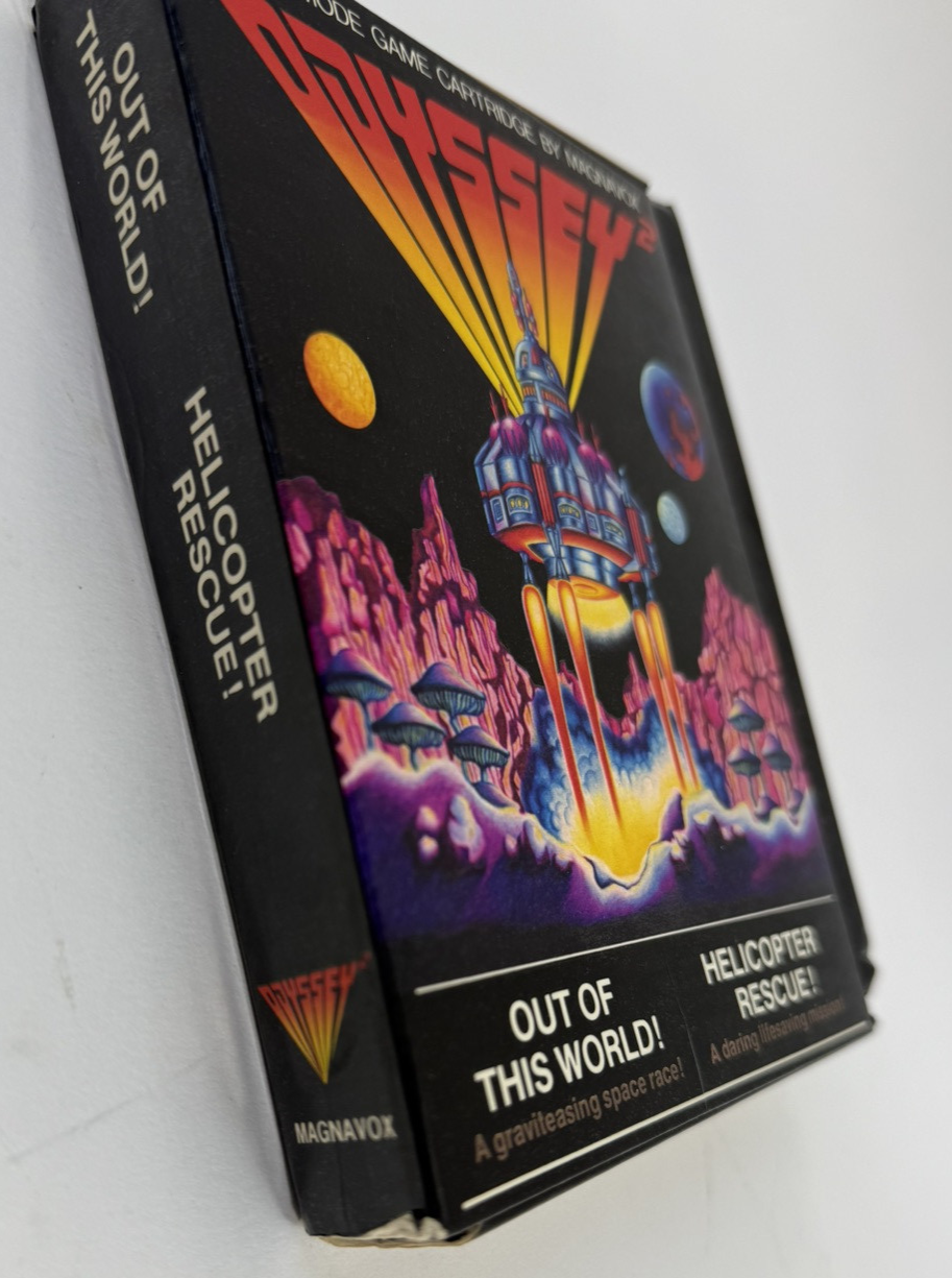 Out of This World/Helicopter Rescue (Odyssey 2/Videopac, 1979) Game Box Manual