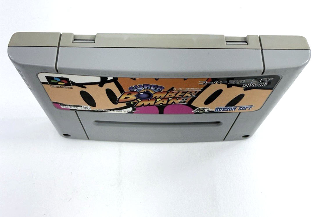 Super Bomberman (Super Famicom, 1993) Game Cartridge - Tested and Working