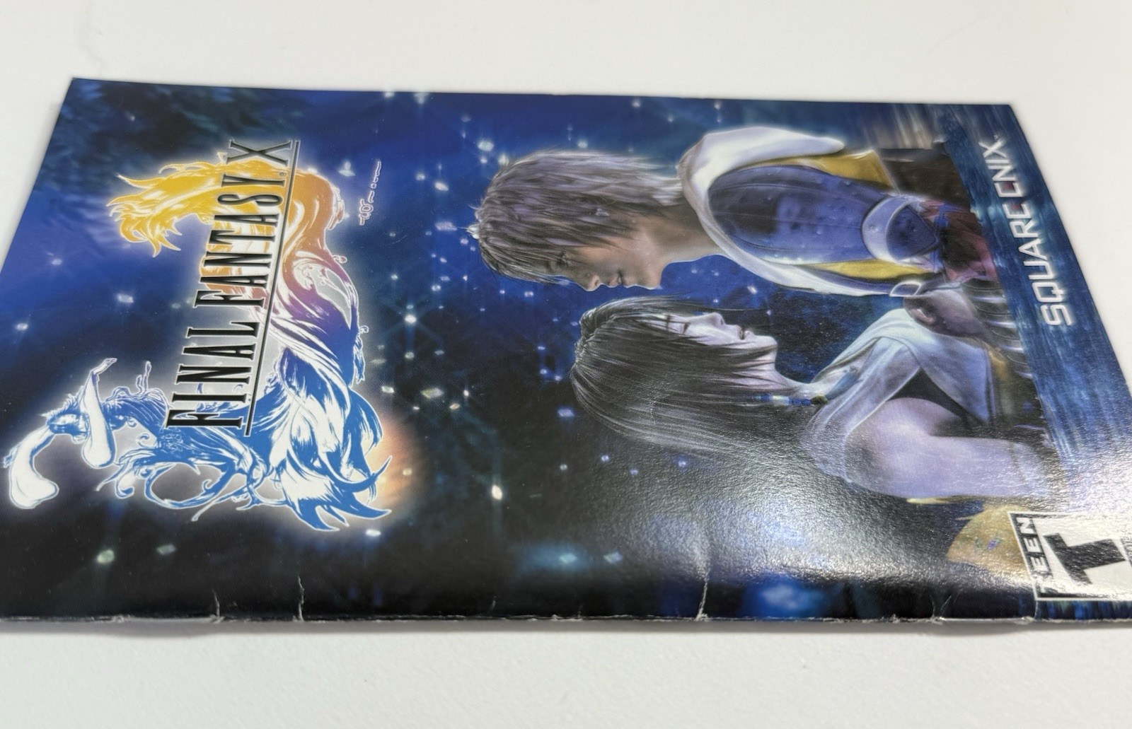 Final Fantasy X (PlayStation 2, 2001) Game Case Manual - Tested And Working