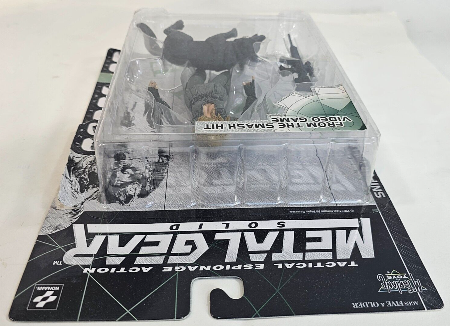 McFarlane Toys 1998 Metal Gear Solid Sniper Wolf Tactical Action Figure with Box
