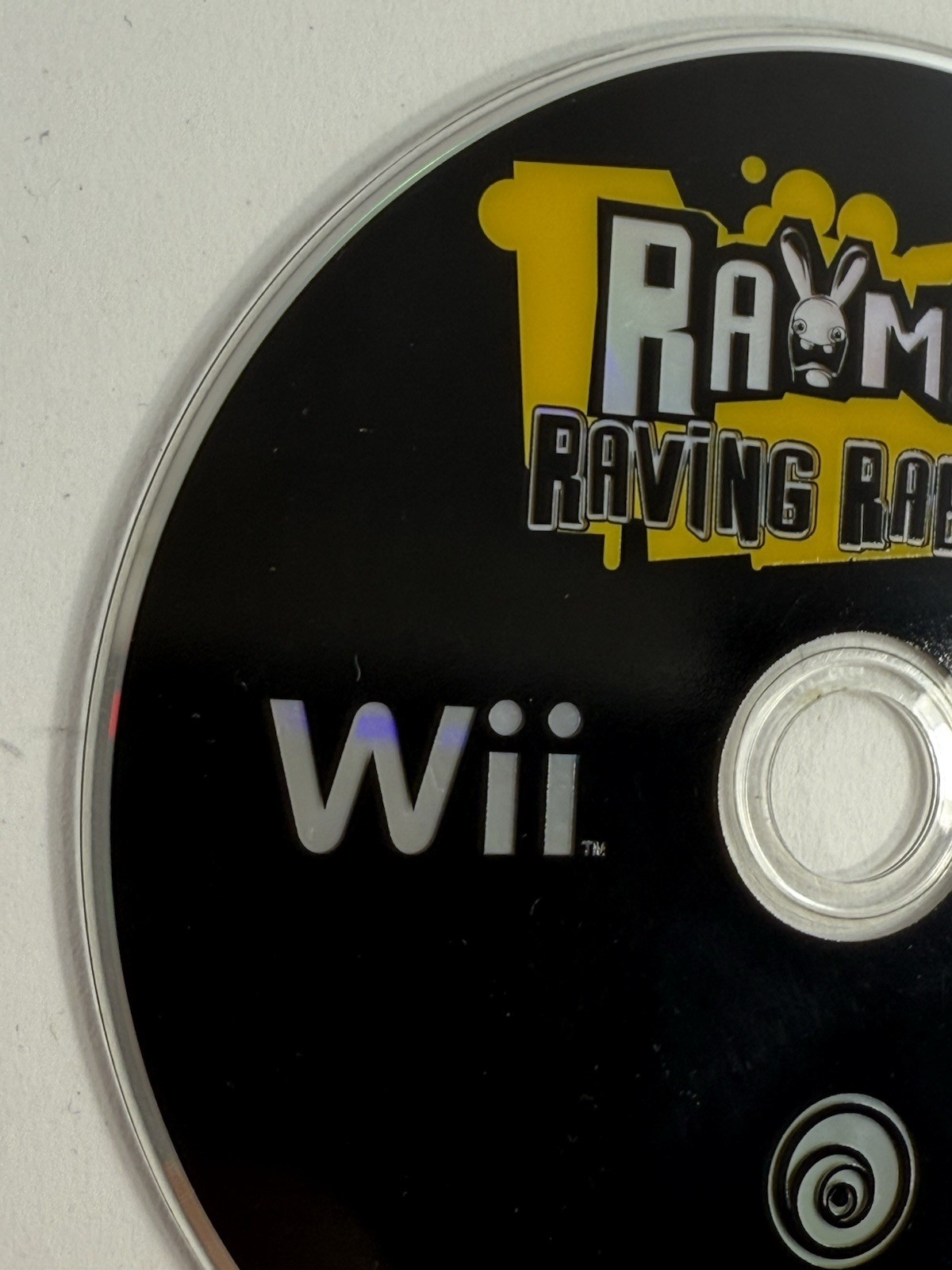 Rayman Raving Rabbids 2 (Nintendo Wii, 2007) Game Disc - Tested and Working
