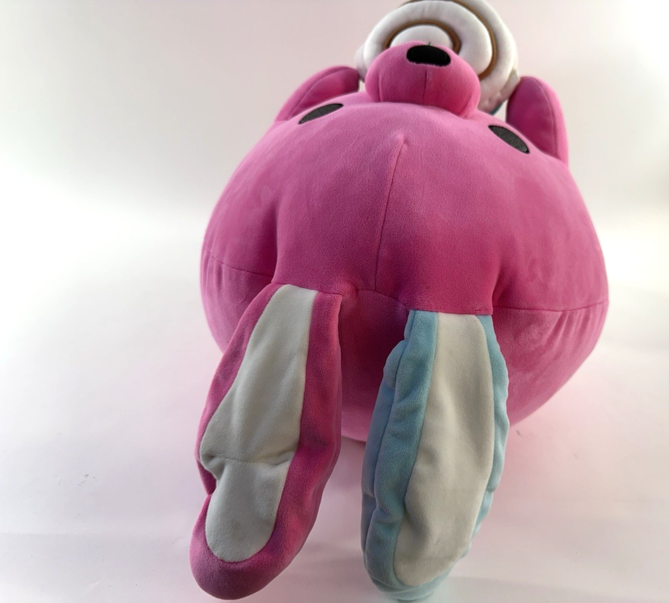 Zuru 14” Snackles Britney Pink Bunny Holding Cinnabon Plush