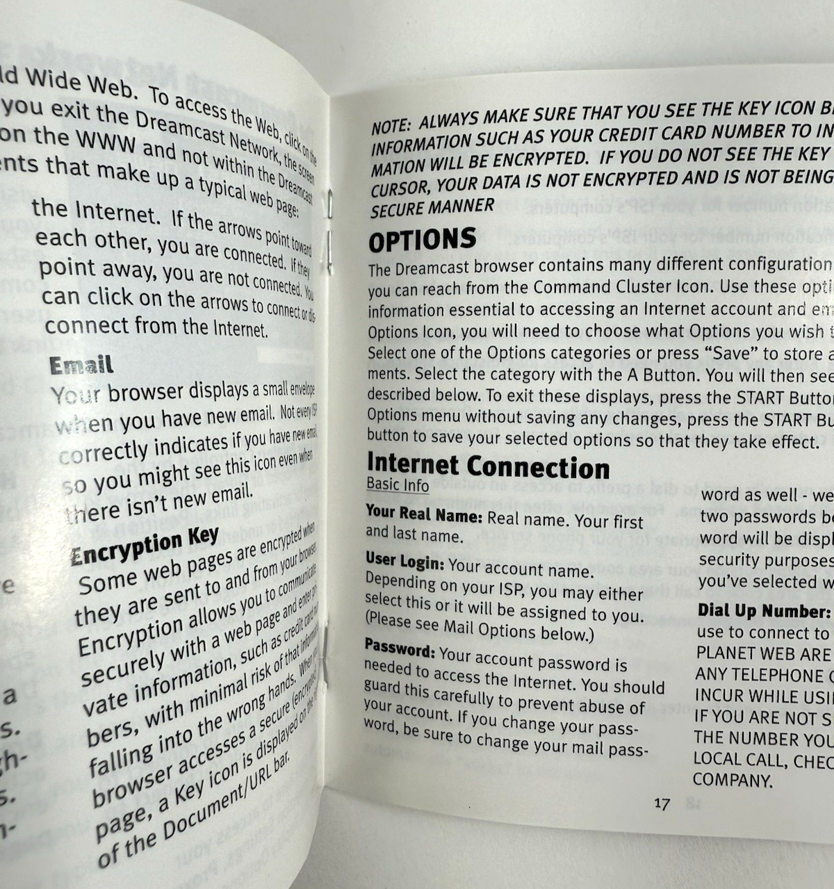 SEGA Dreamcast Web Browser (Sega Dreamcast, 1999) Disc, Case, Manual - Tested