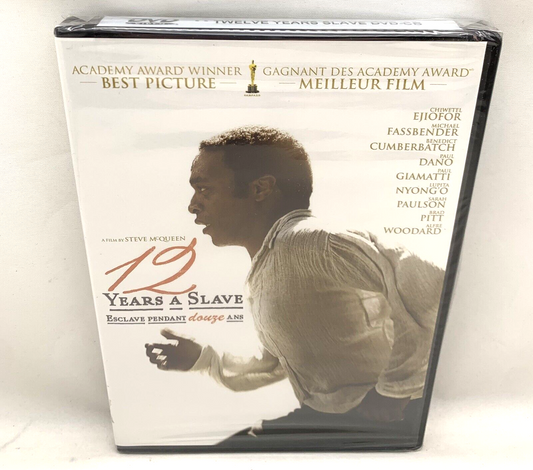 12 Years a Slave (DVD, 2013) New, Factory Sealed