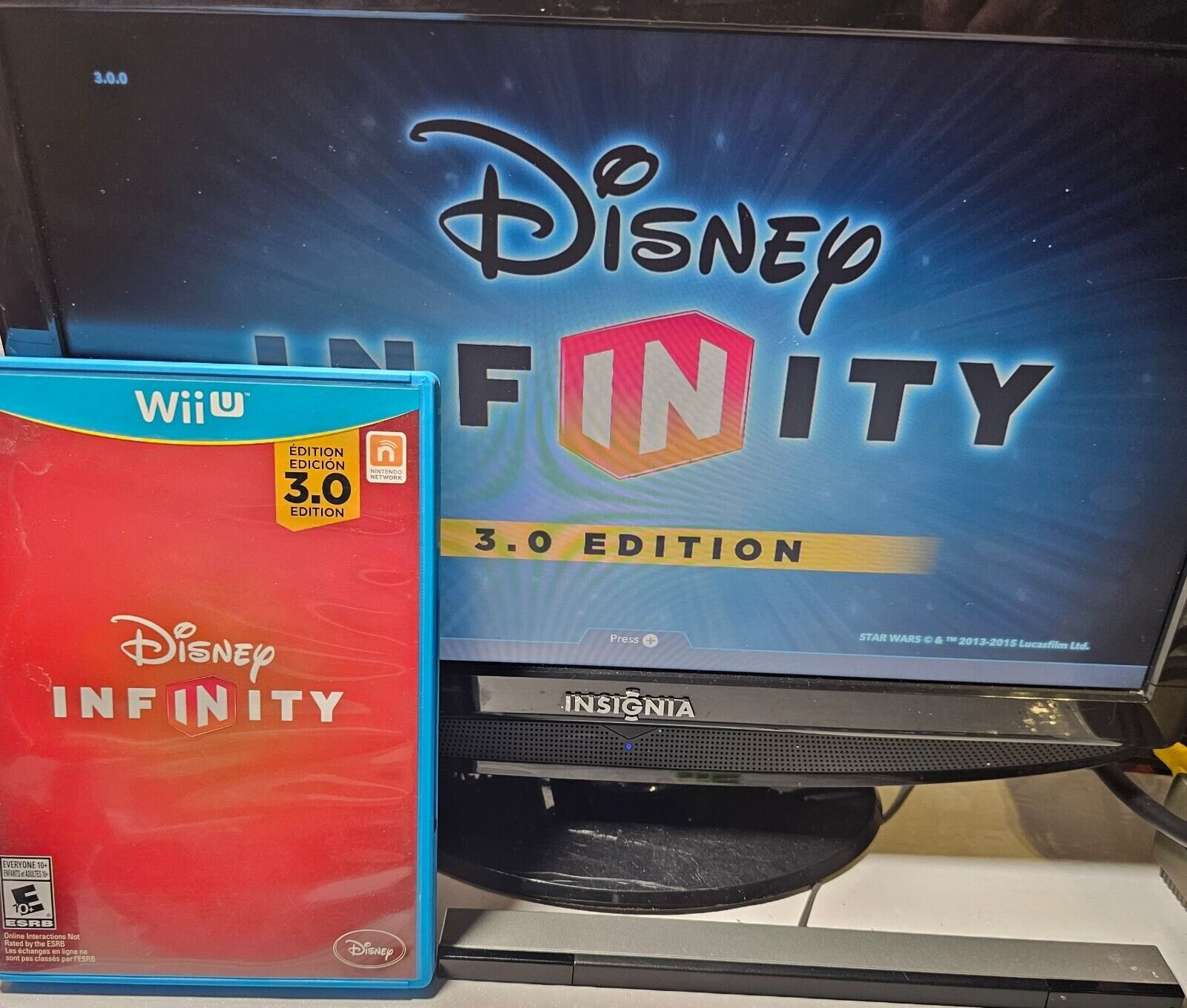 Disney Infinity: 3.0 Edition (Nintendo Wii U, 2015) Game Case Manual - Tested