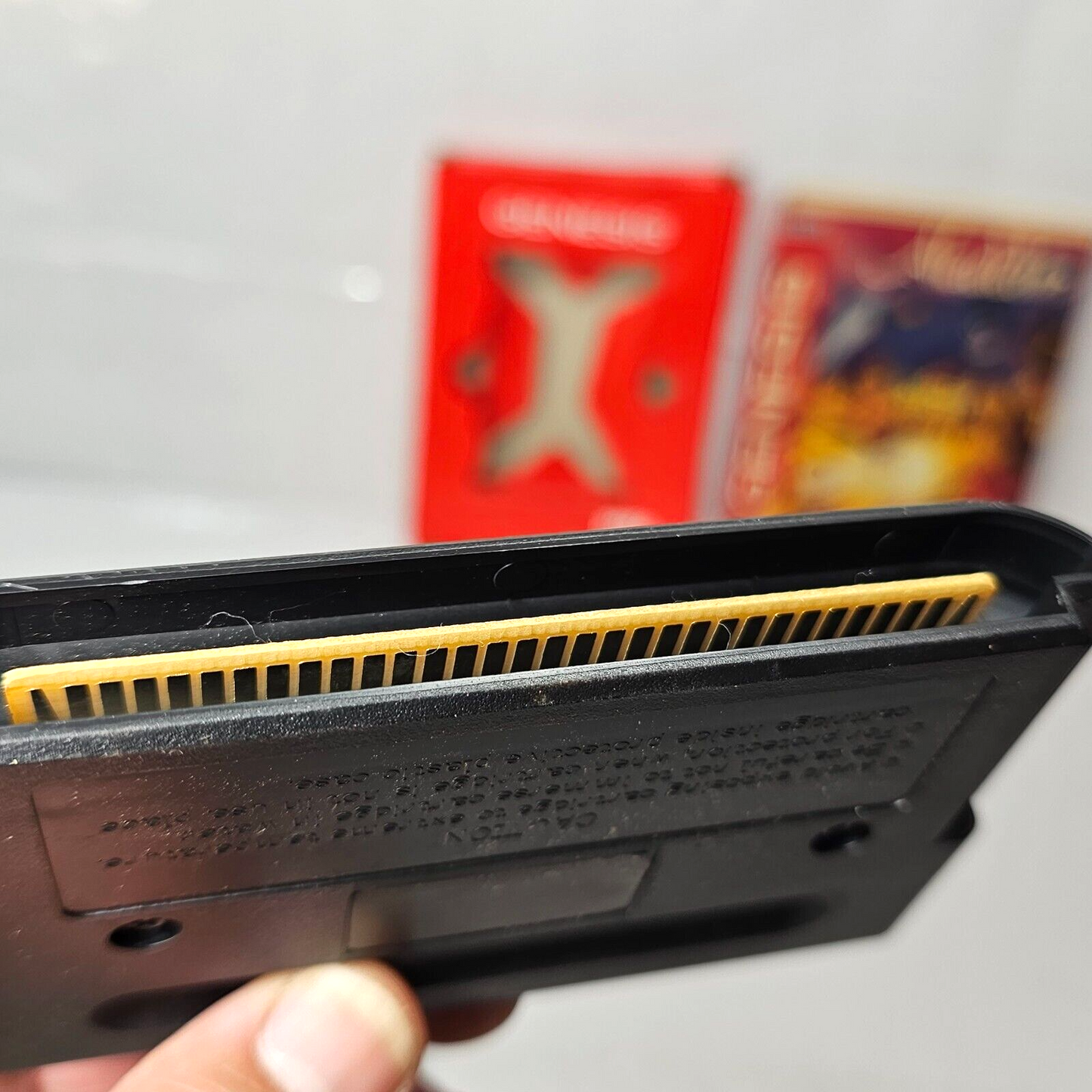 Disney's Aladdin (Sega Genesis, 1993) Game Box Manual Registration- Tested