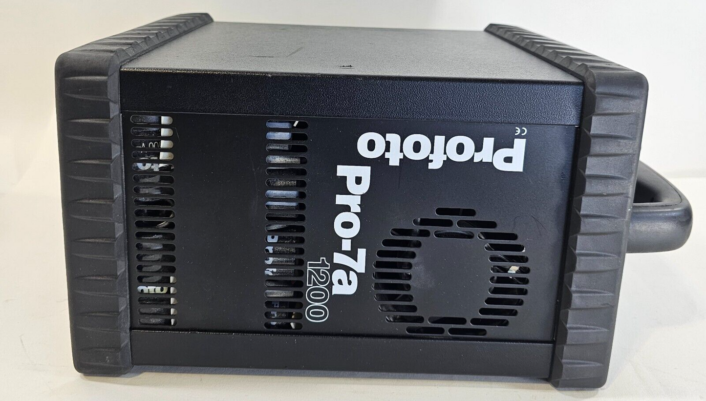 Profoto Pro-7a 2400 ~ 2400 Watt Power Pack Generator Powers On SEE NOTES PARTS