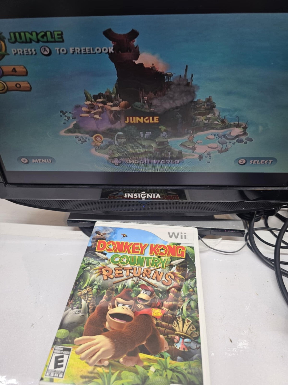 Donkey Kong Country Returns (Nintendo Wii, 2010) Game Case Manual - Tested