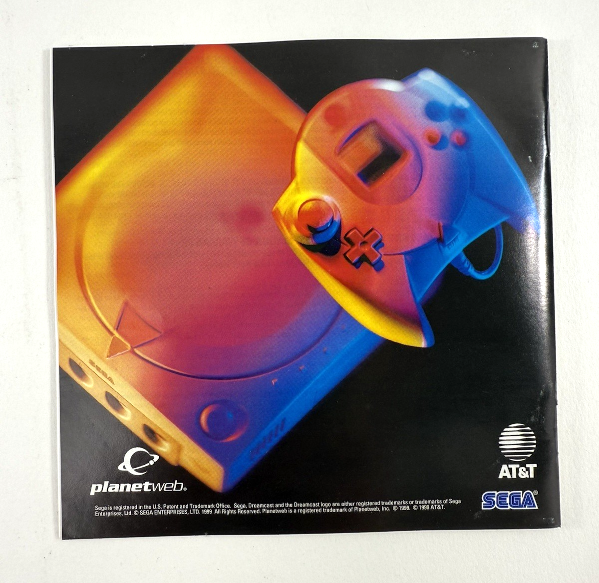 SEGA Dreamcast Web Browser (Sega Dreamcast, 1999) Disc, Case, Manual - Tested