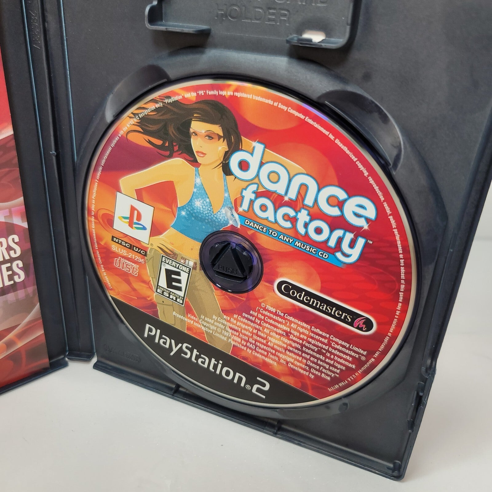 Dance Factory (Sony PlayStation 2, 2006) w/Pelican Dance Mat & Eye-Toy Sensor