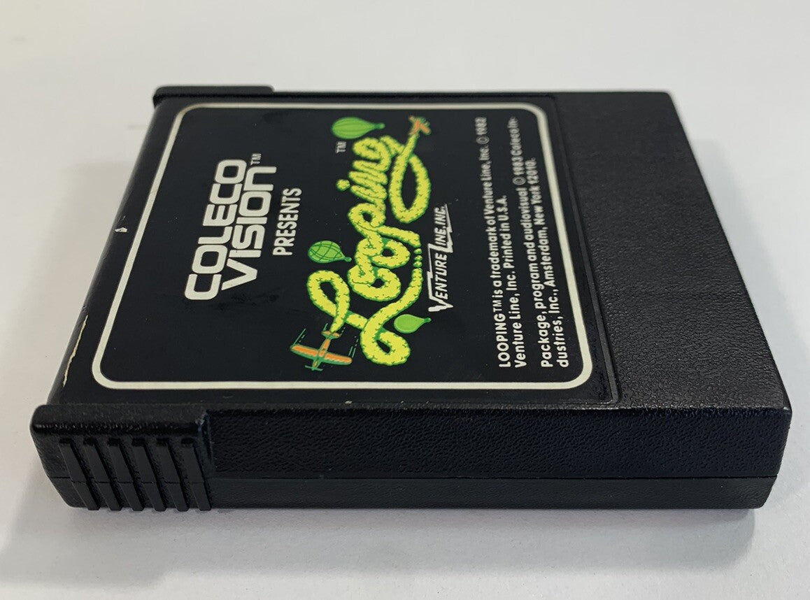 Looping (Colecovision, 1983) Authentic Game Cartridge