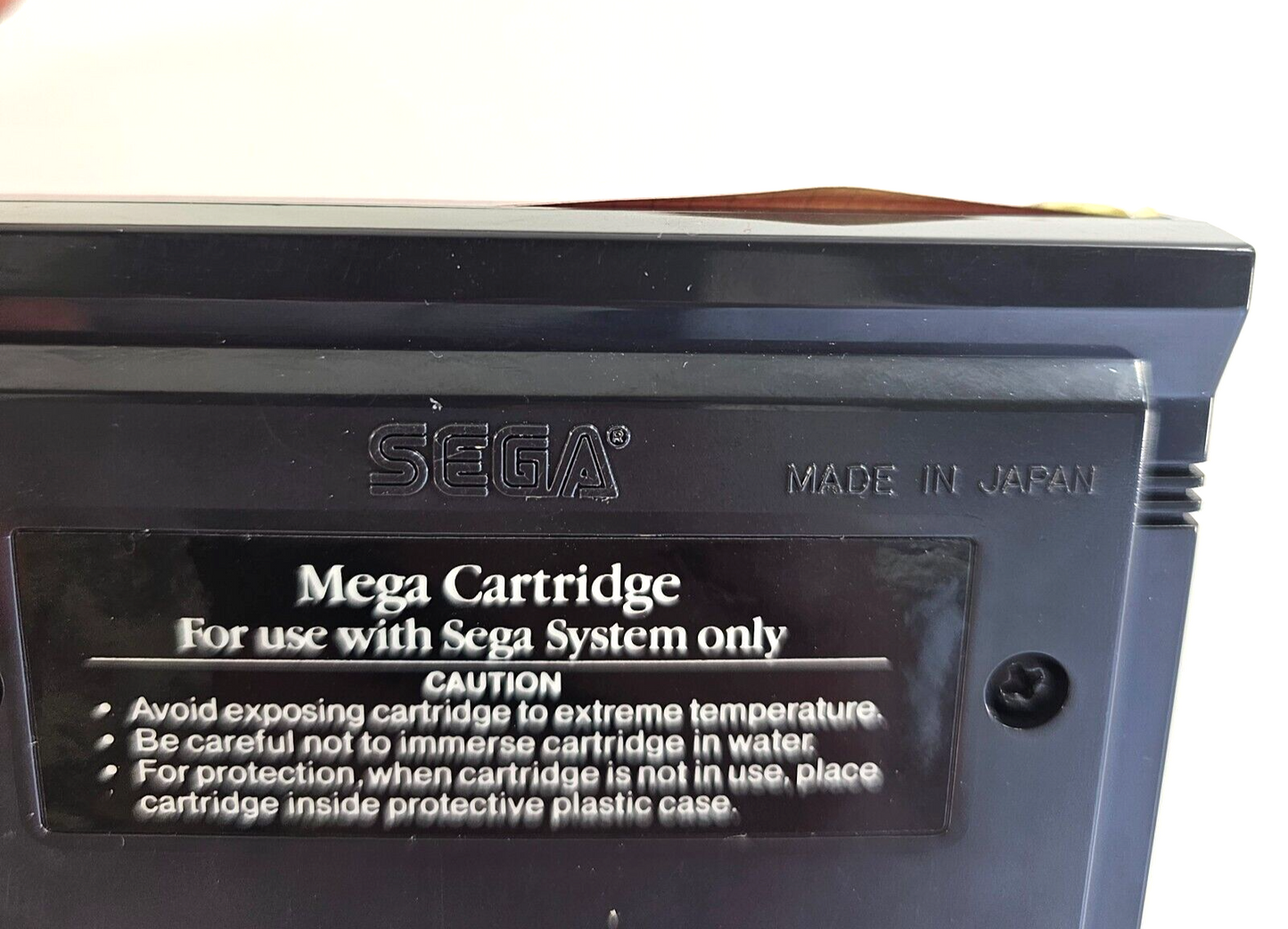 Double Dragon (Sega Master System, 1988) Game Case Manual - Tested and Working