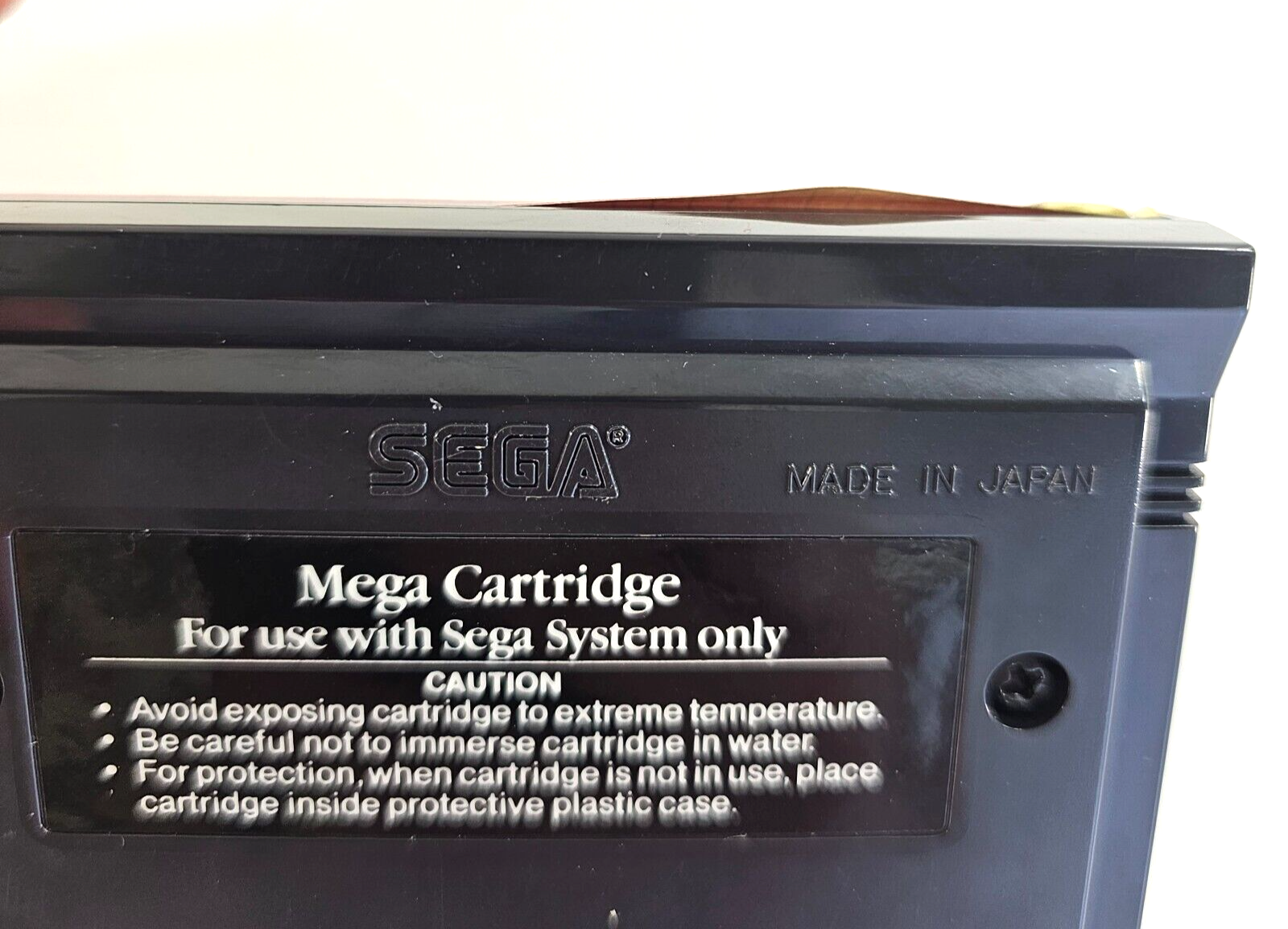 Double Dragon (Sega Master System, 1988) Game Case Manual - Tested and Working