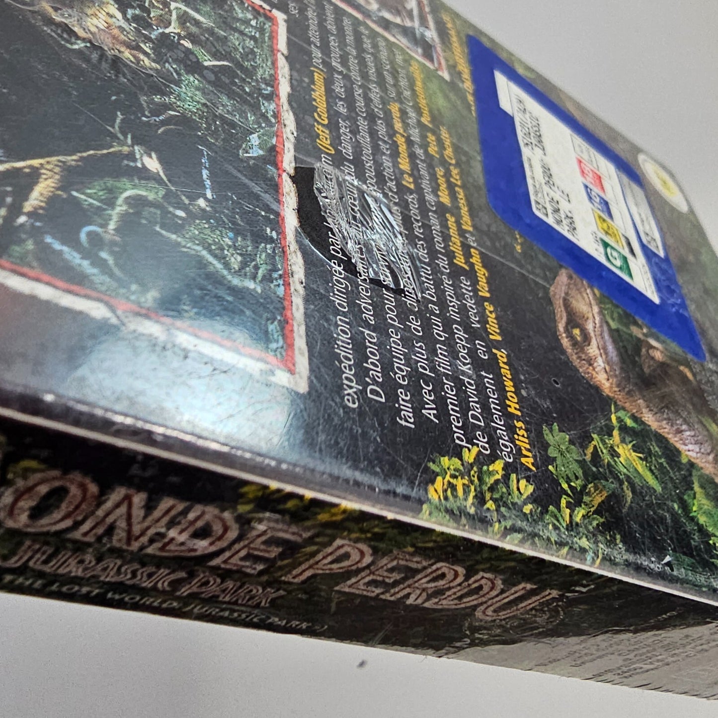 Le Monde Perdu: Jurassic Park (VHS, 1997) Lenticular Cover - New, Sealed