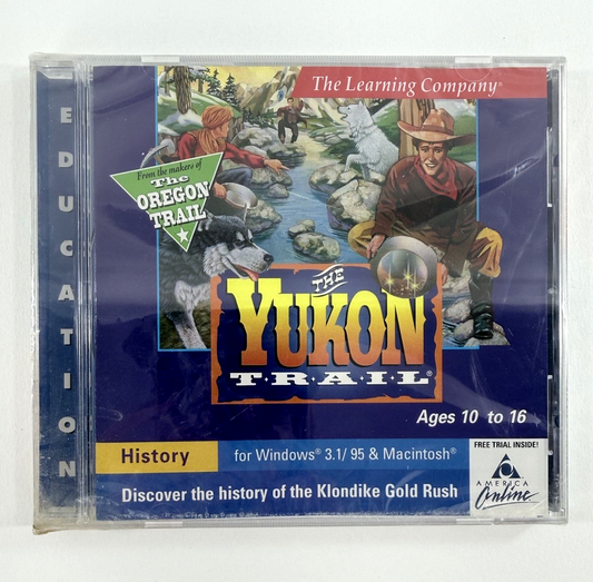 The Yukon Trail (PC, 1997) Windows 3.1/95 Macintosh - New, Factory Sealed