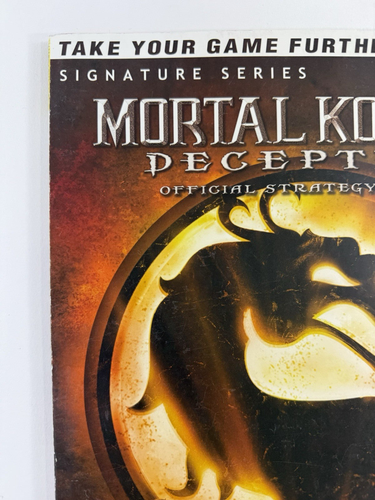 Mortal Kombat Deception Strategy Guide (Paperback, 2004) with Poster Brady Games