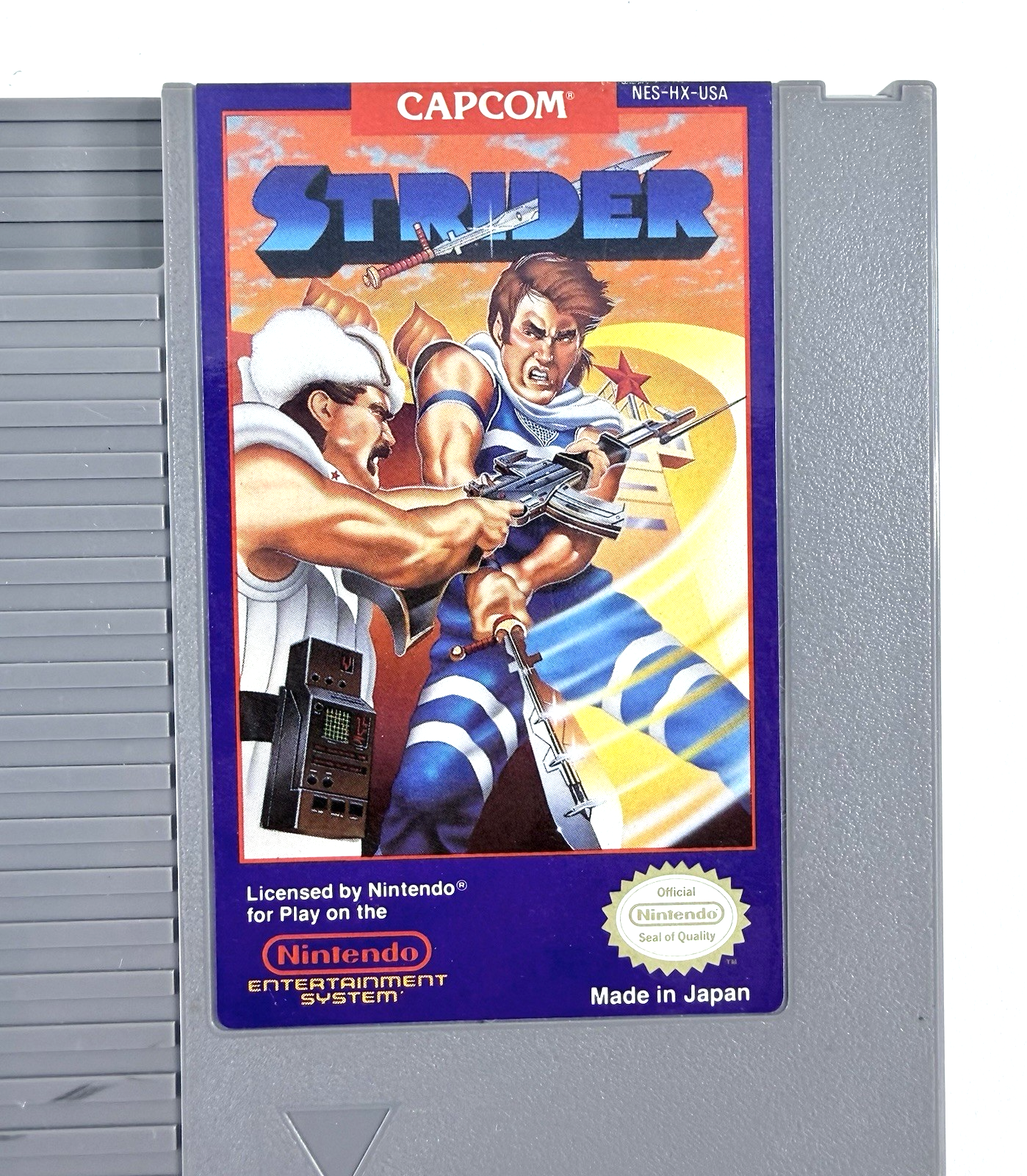 Strider (Nintendo NES, 1989) Game Cartridge - Tested and Working