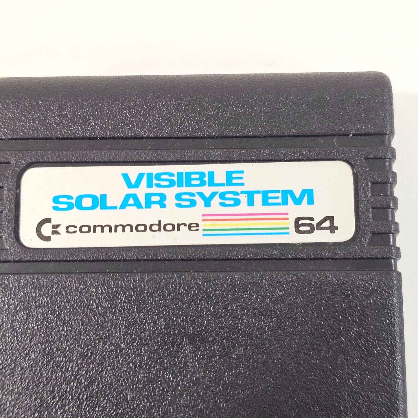 Visible Solar System (Commodore 64, 1982) Authentic Game Cartridge