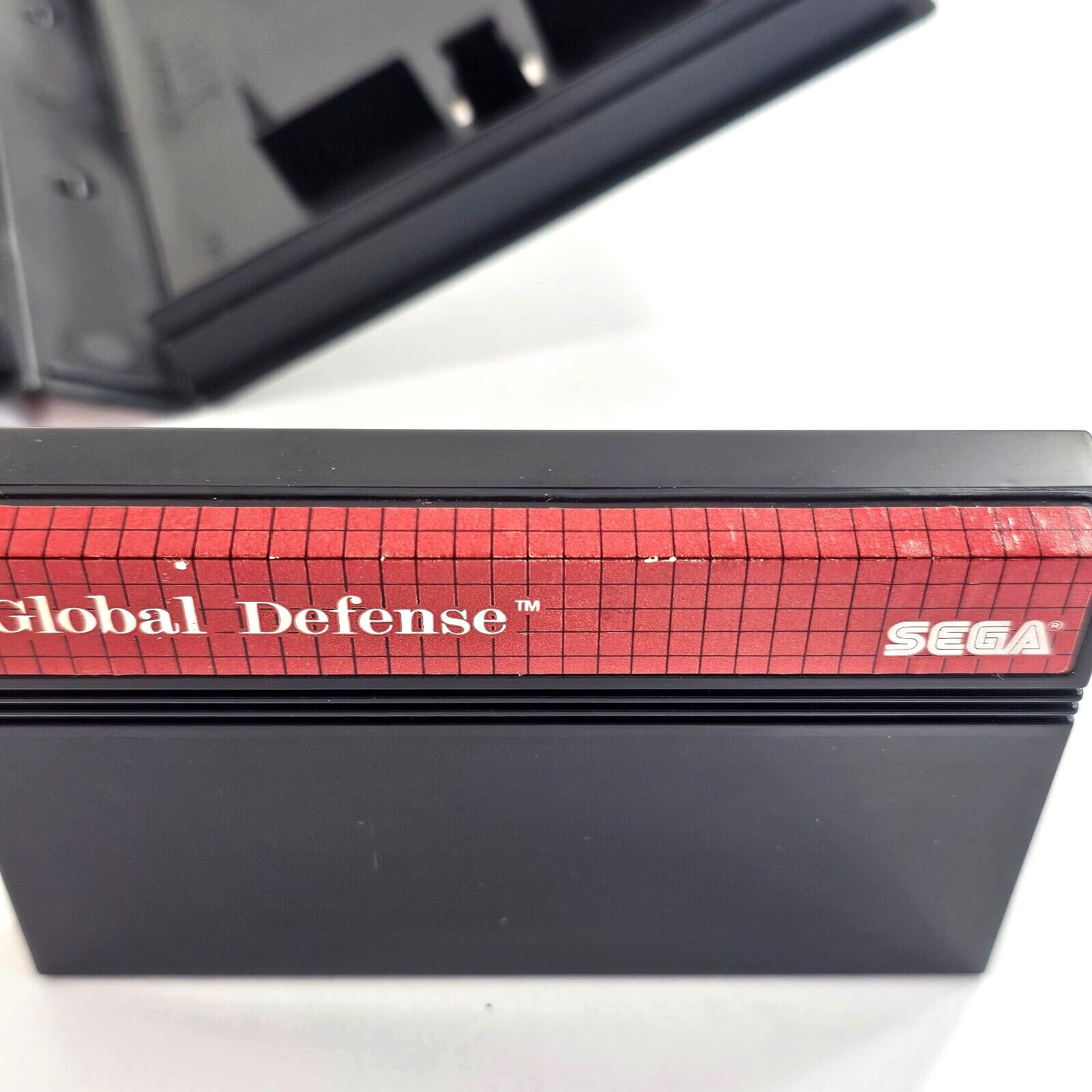 Global Defense (Sega Master System, 1987) Game Case Manual - Tested and Working