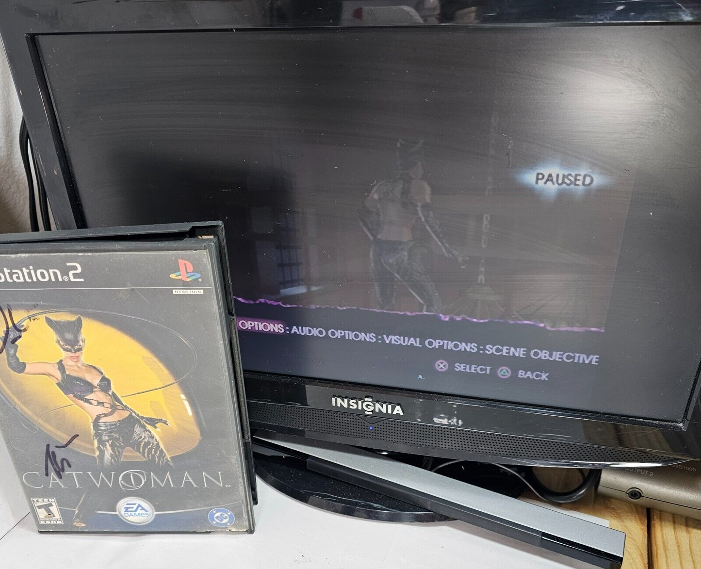 Catwoman (Sony Playstation 2, 2004) Case and Game - Tested and Working