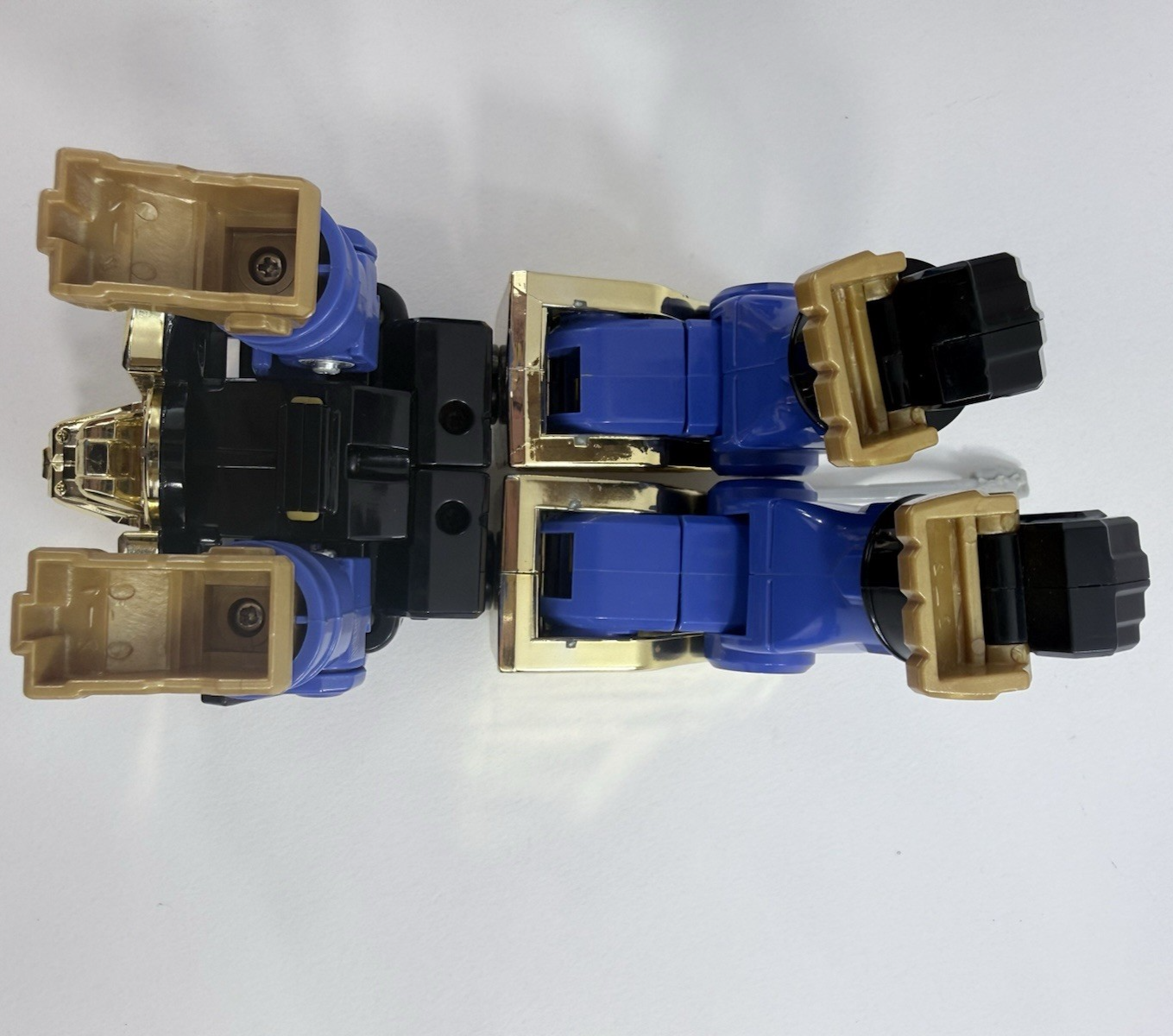 Bandai 1996 Power Rangers Deluxe Zeo Megazord & Red Battlezord Puncher - Tested