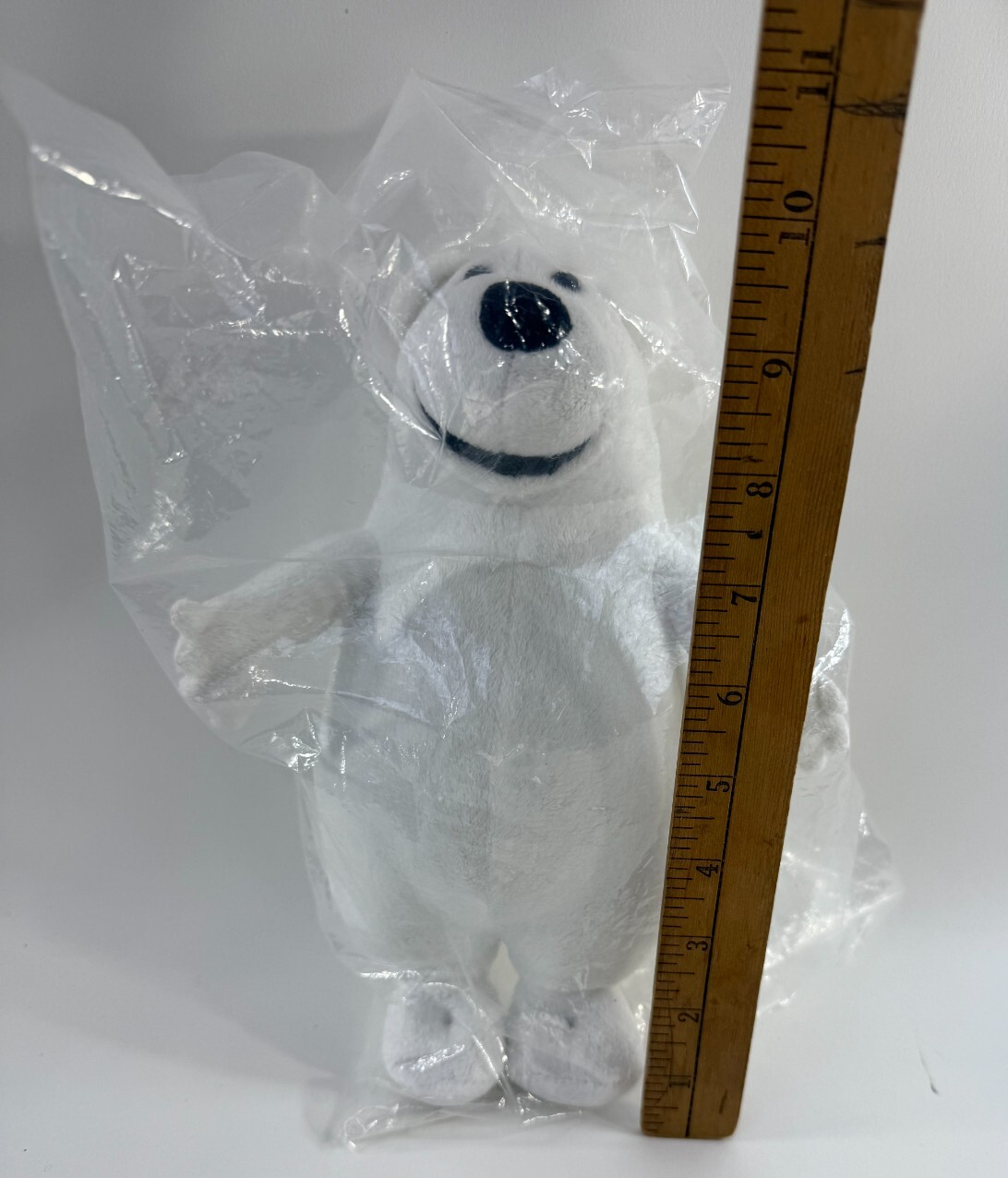 Promotional White Bear Mitsubishi Suzuki 10" Plush -New, Factory Sealed