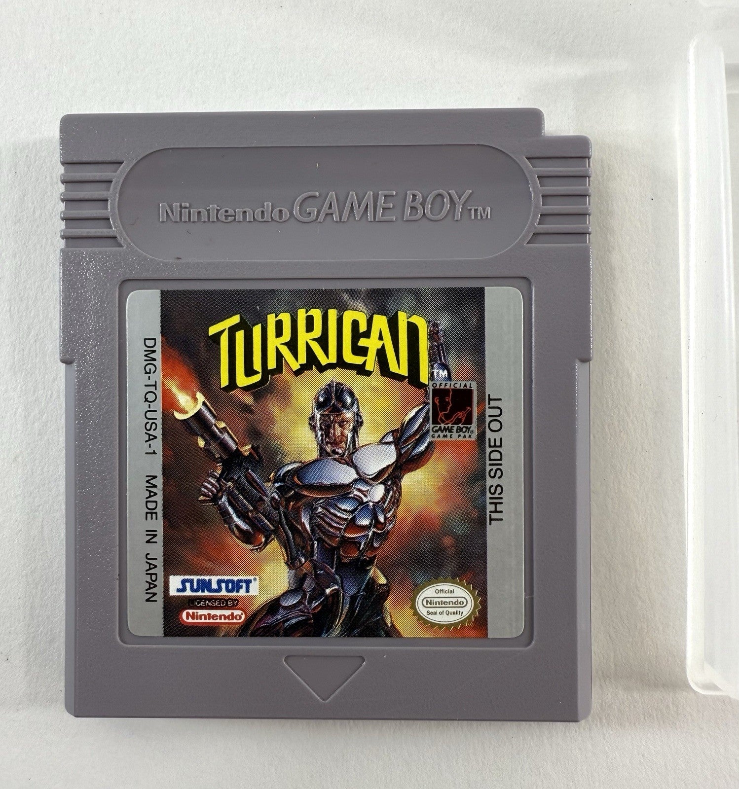 Turrican (Nintendo GameBoy, 1991) Game Box Manual Inserts - Tested and Working