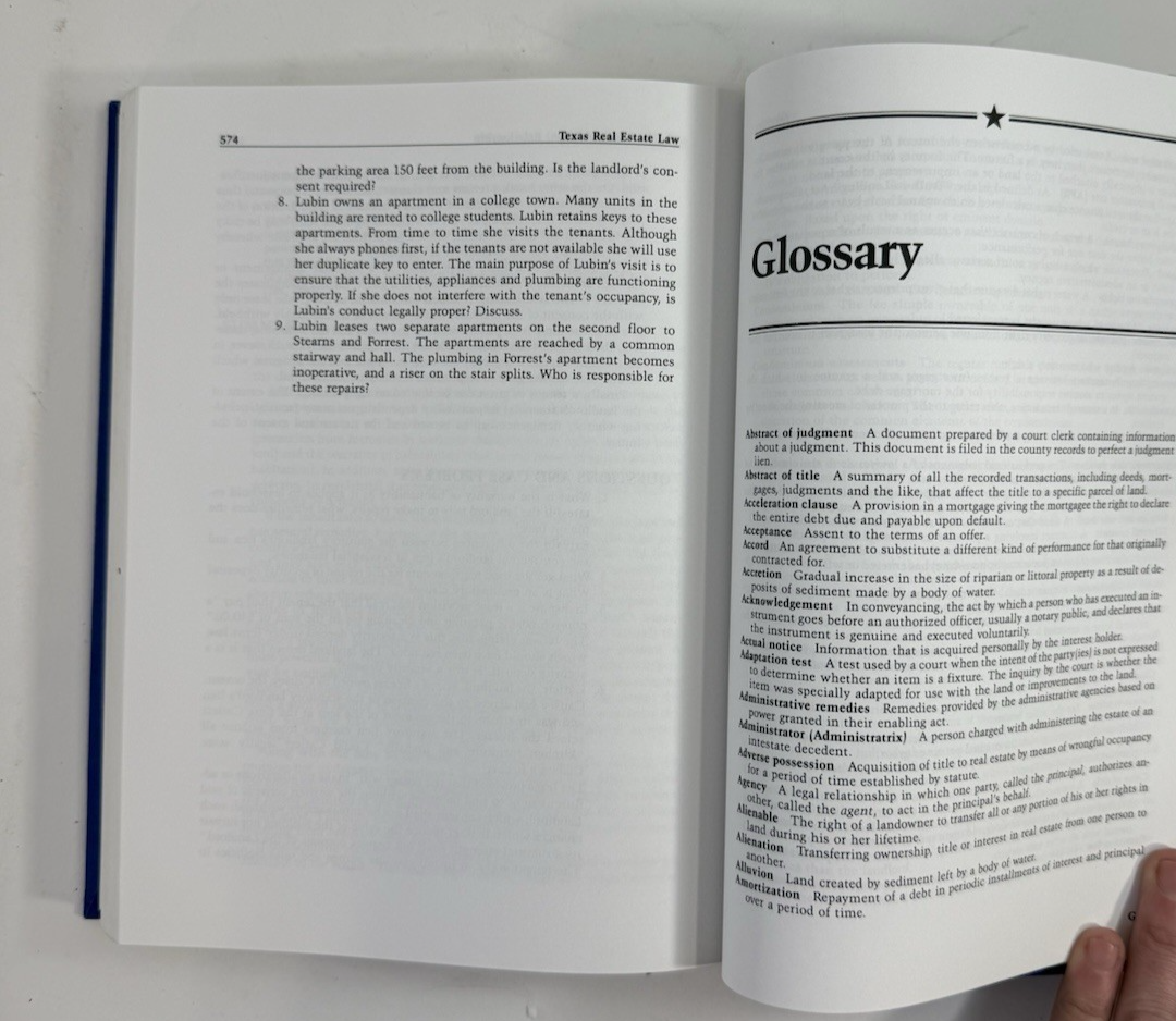 Texas Real Estate Law by Madeline Johnson/G. E. Irby (Hardcover, 1988)