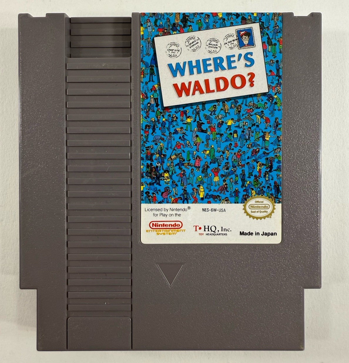 Where's Waldo? (Nintendo Entertainment System, 1991) Game Cartridge - Tested