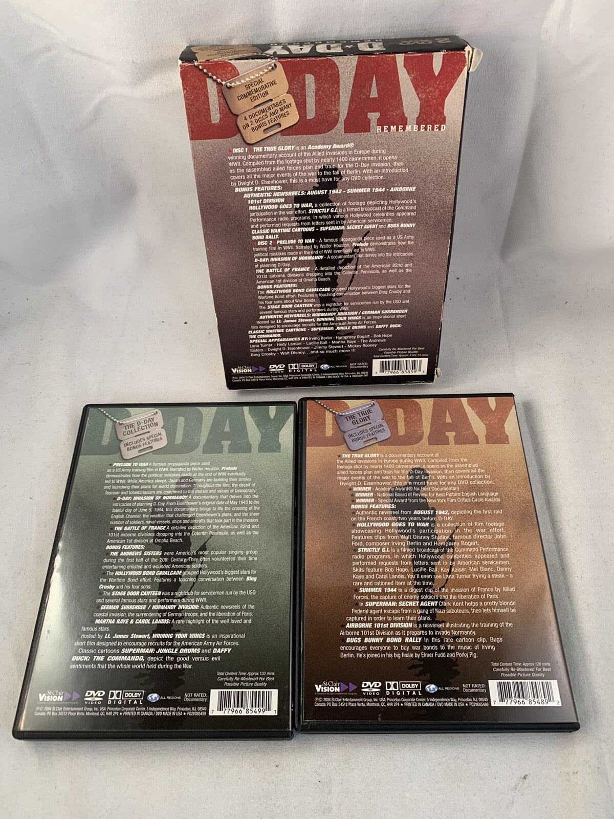 D-day Remembered: Special Commemorative Edition (DVD, 2 Disc)