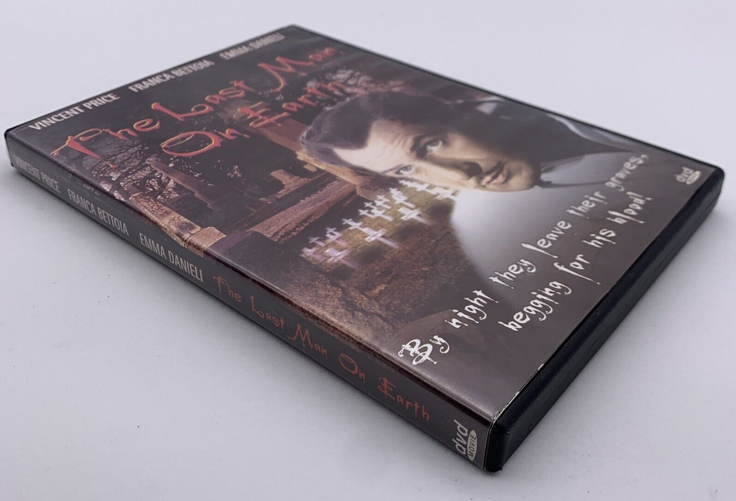 The Last Man on Earth (DVD, 2004, Region-Free) Vincent Price  - Tested & Working