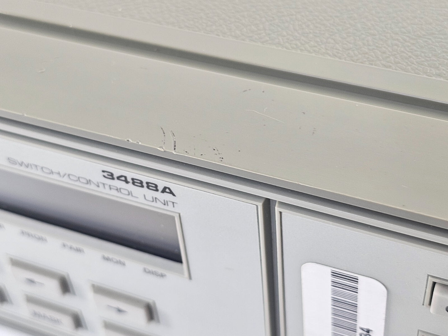 Hewlett Packard 3488A Switch / Control Unit with Mounting Brackets - Tested