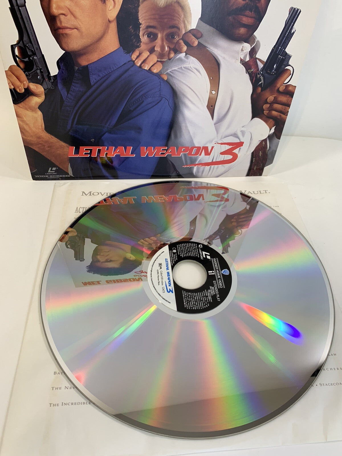 Lethal Weapon (Laserdisc Film Bundle) Lethal Weapon 2/3 - Tested