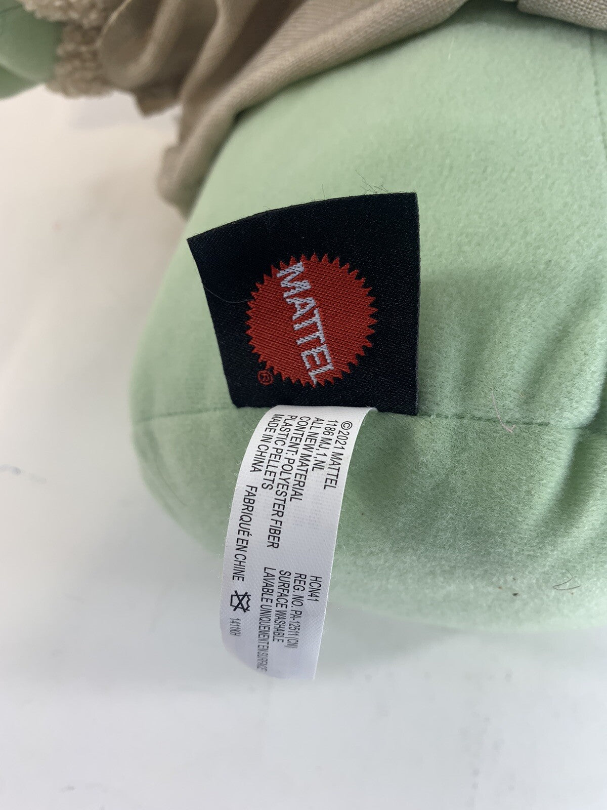 Mattel 2021 Star Wars The Mandalorian 11" The Child Grogu Plush - Lifelike Eyes