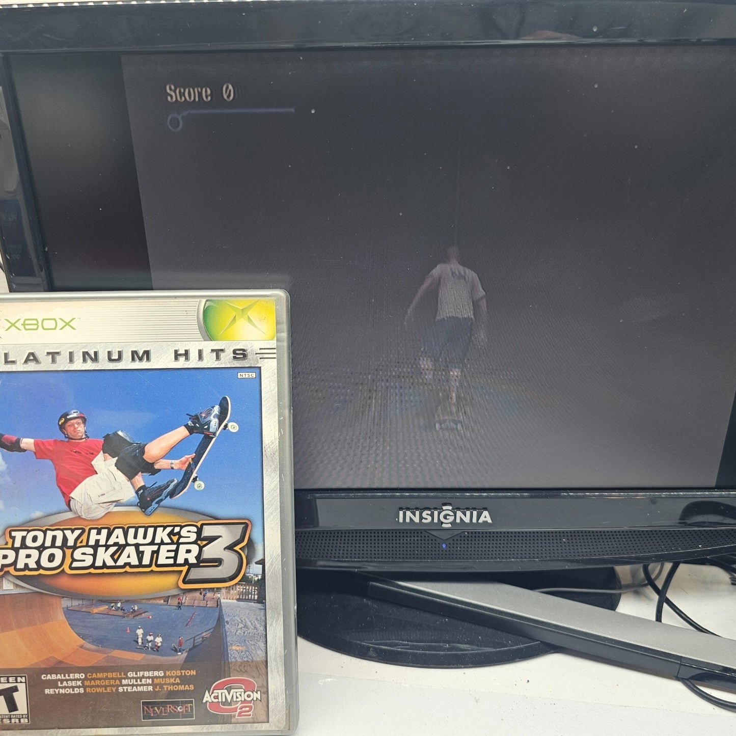 Tony Hawk's Pro Skater 3 (Microsoft Xbox, 2003) Game Case Manual Registration