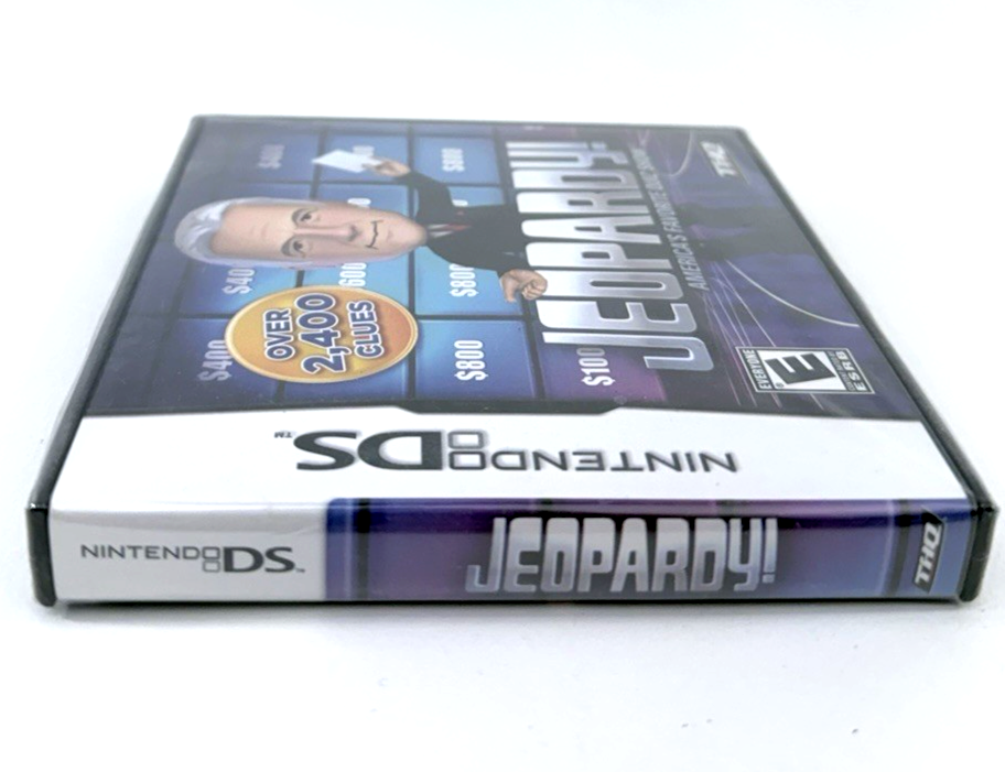 Jeopardy (Nintendo DS, 2010) New, Factory Sealed Alex Trebek Quiz Game