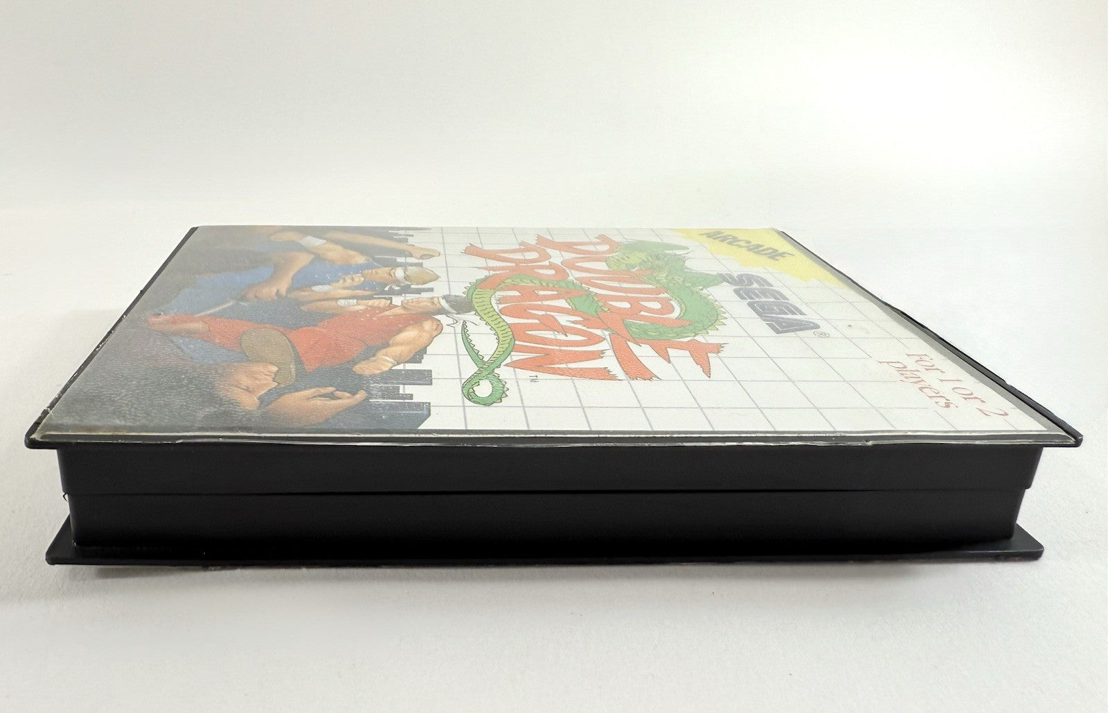 Double Dragon (Sega Master System, 1988) Game Case Manual - Tested and Working