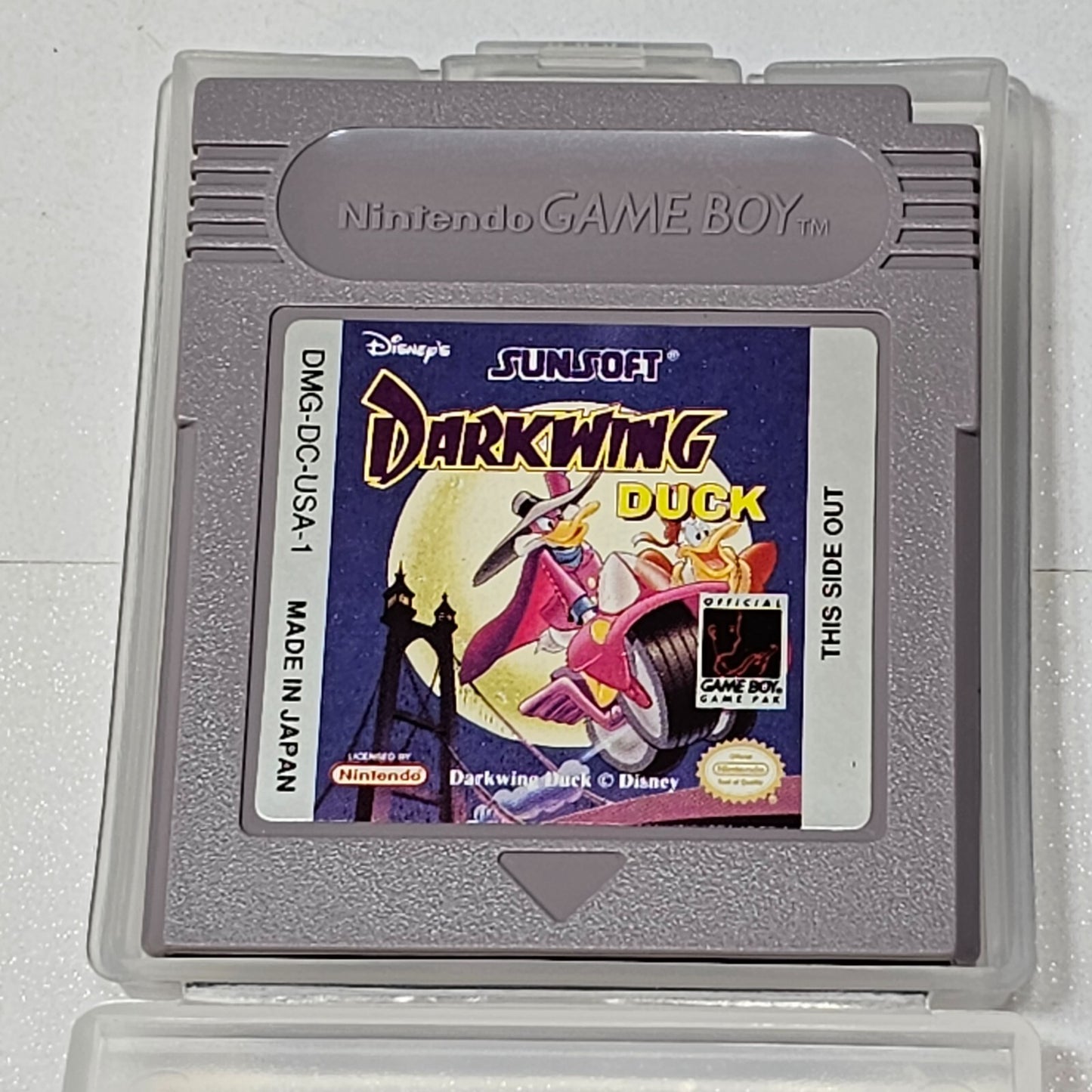 Darkwing Duck (Nintendo Gameboy, 1993) Game Box Manual Inserts CIB Complete 
