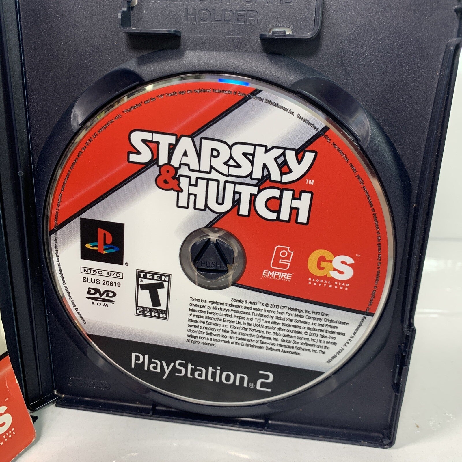 Starsky and Hutch PS2 (Sony PlayStation 2, 2003) Game Case Manual CIB