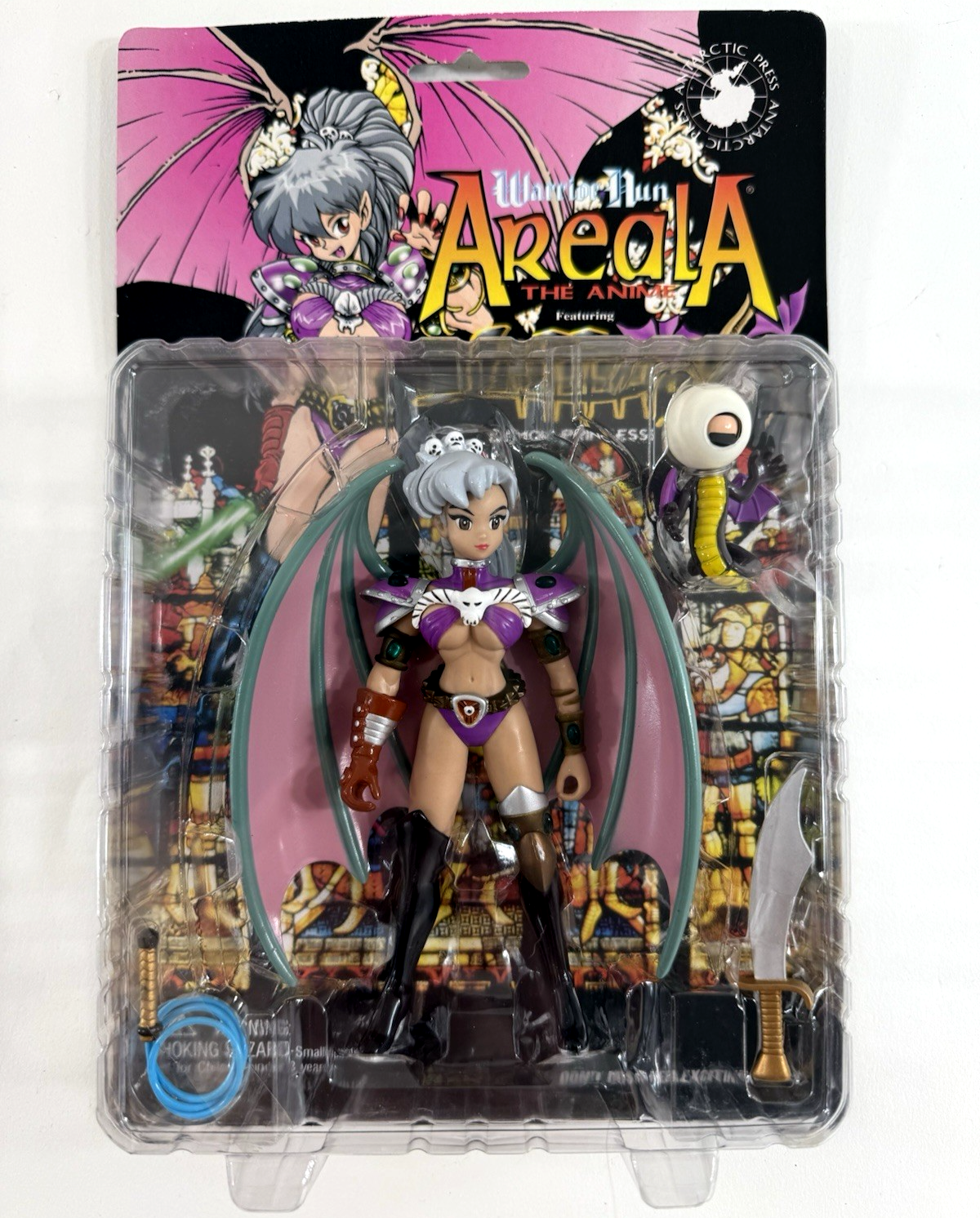 Antarctic Press 1998 Warrior Nun Areala 6” Lillith Demon Princess Sealed Figure