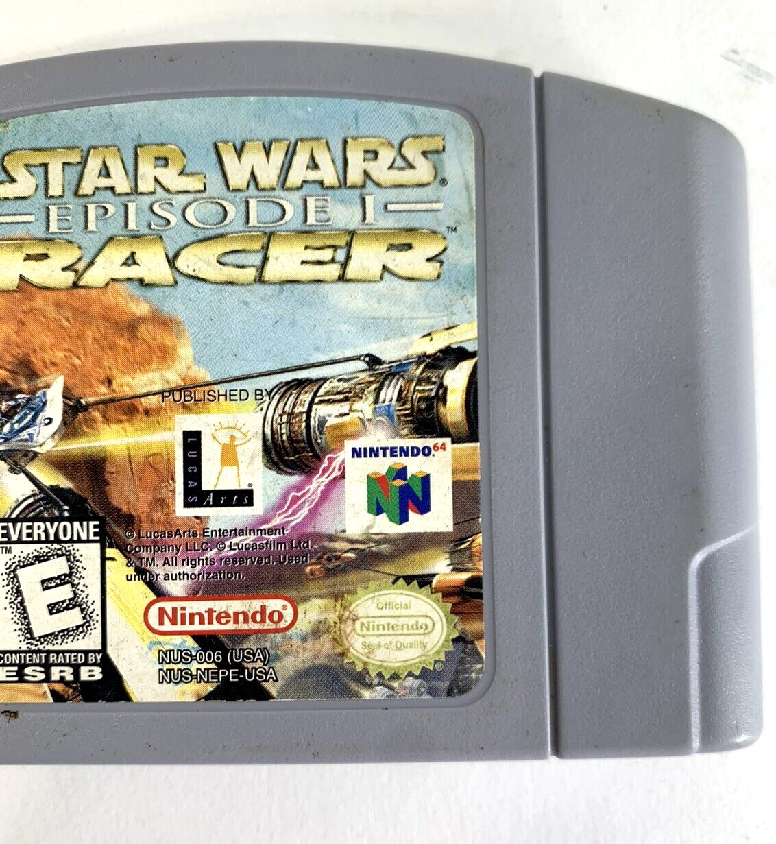 Star Wars Episode 1 Racer (Nintendo 64, 1999) Authentic Game Cartridge - Tested