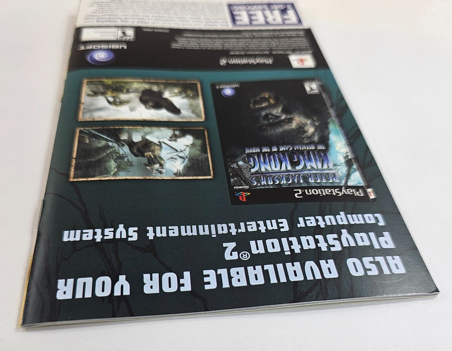 Prince of Persia The Two Thrones (PlayStation 2, 2005) Game Case Manual - Tested