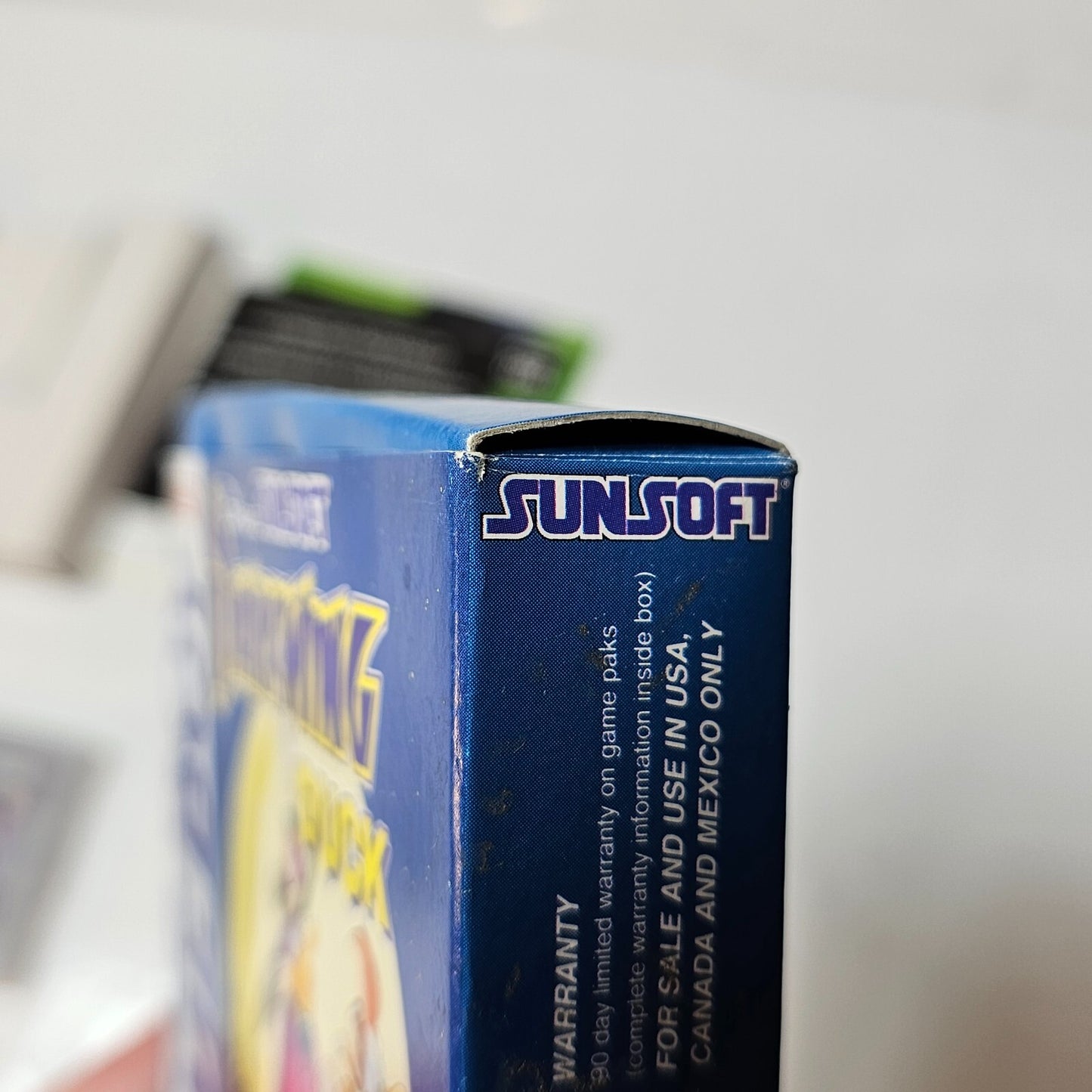 Darkwing Duck (Nintendo Gameboy, 1993) Game Box Manual Inserts CIB Complete 