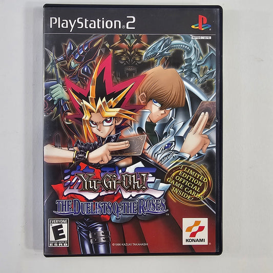 Yu-Gi-Oh! The Duelists of the Roses (PlayStation 2, 2003) Game Case Manual