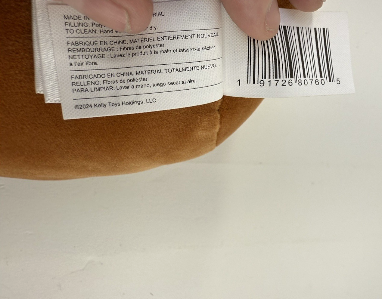 Squishmallows 2024 Rudolph the Red-Nosed Reindeer 8" Rudolph with Scarf Plush