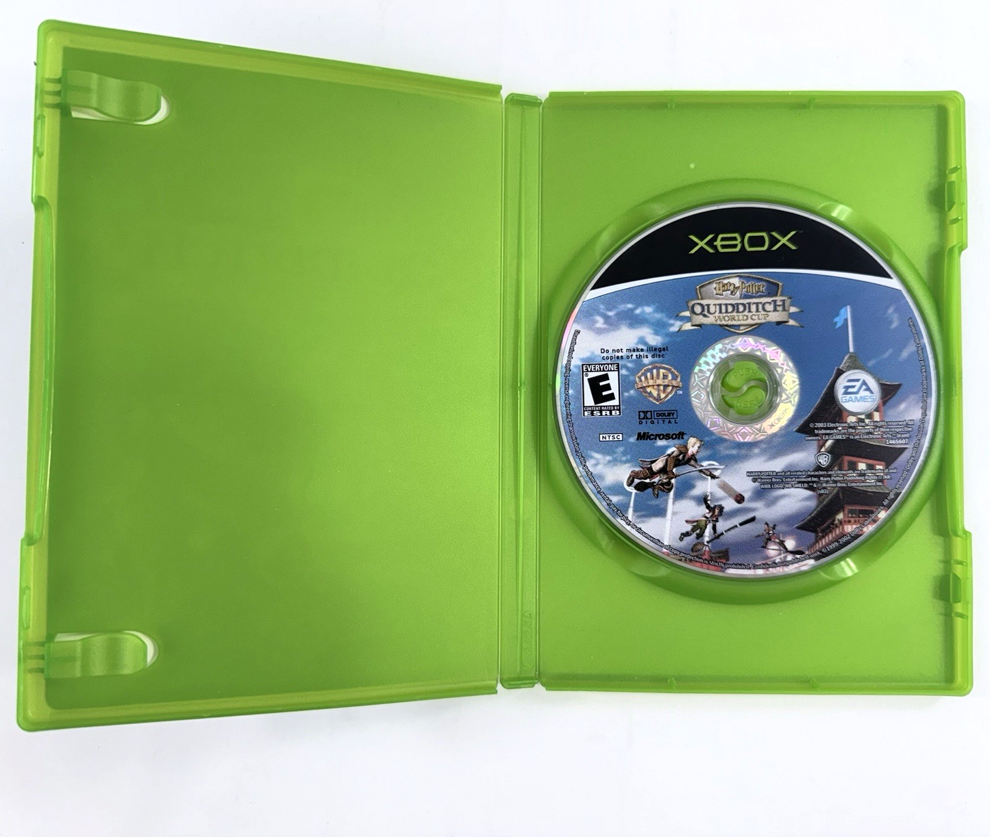 Harry Potter: Quidditch World Cup (Microsoft Xbox, 2003) Game and Case - Tested