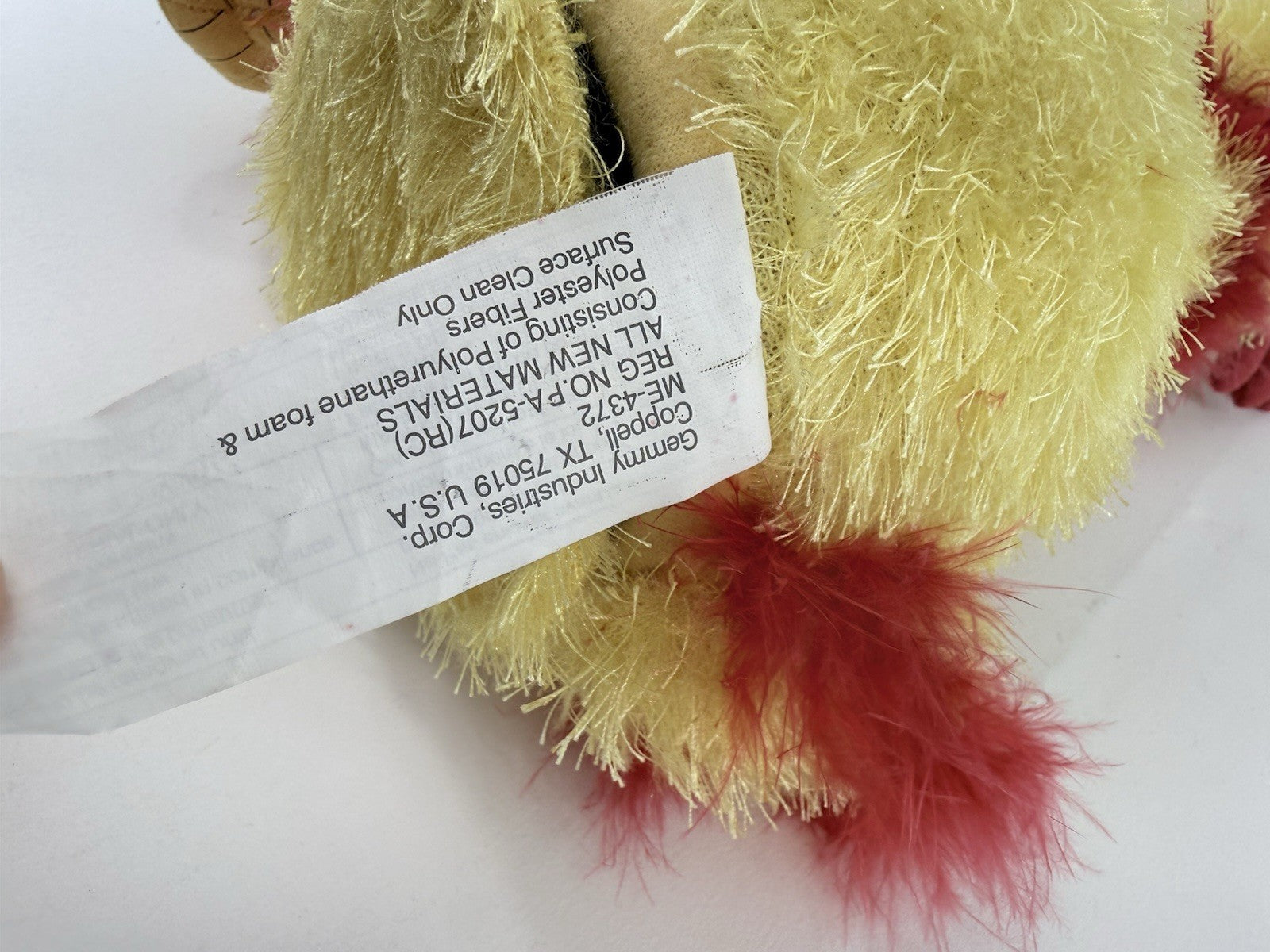 Gemmy 2004 Anger Management Screaming Chicken Animated Gag Toy -Tested & Working