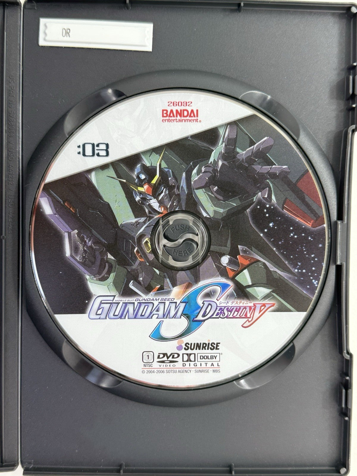 Mobile Suit Gundam SEED Destiny Vol. 1 2 3 (DVD Bundle, 2006) - Tested & Working