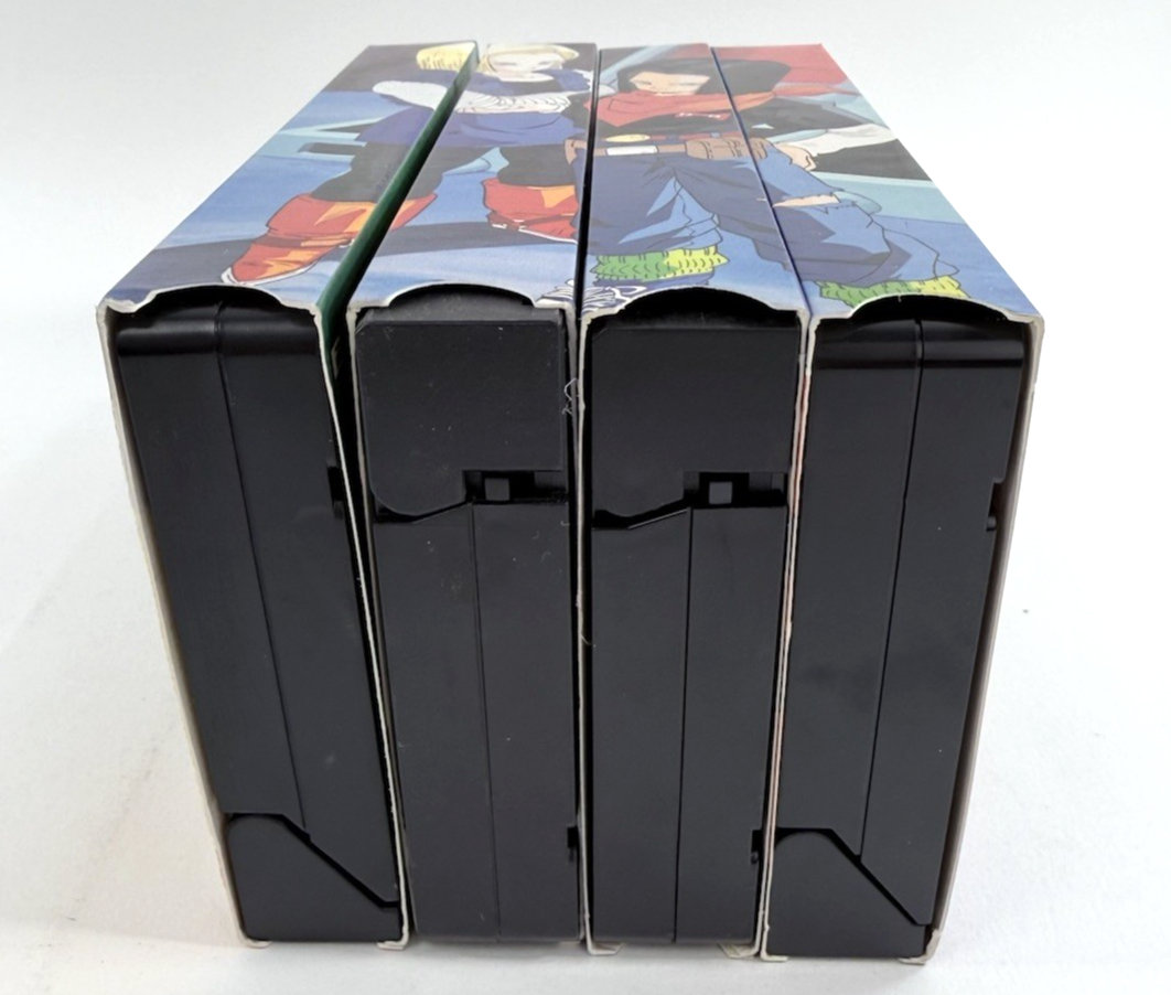 Dragon Ball Z Uncut Android Saga (VHS Set, English Dubbed) - Tested And Working