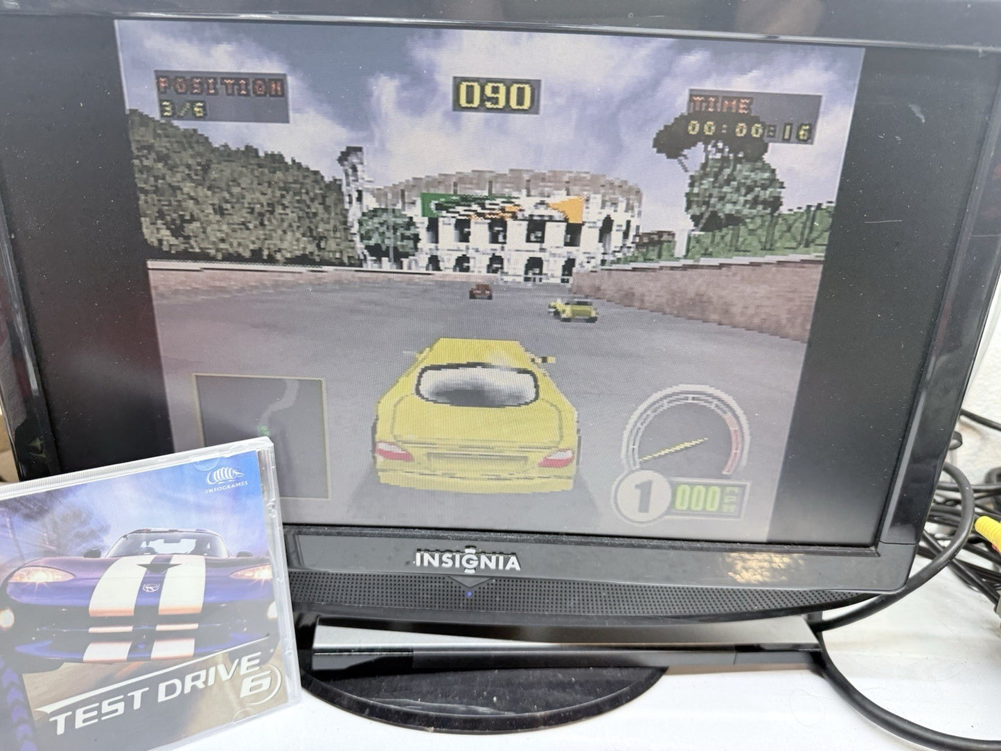 Test Drive 6 (Sony PlayStation 1, 1999) Game and Manual - Tested and Working
